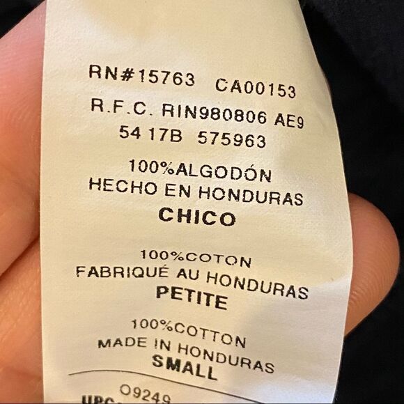 Hanes Women’s Hoodie. Cotton. Spring/Summer. Size Small. Navy - Picture 6 of 6